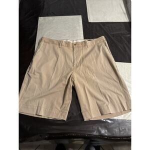 Men's POLO RALPH LAUREN Khaki Chino Shorts Stretch Classic Fit Size 34